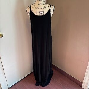 Never worn vintage Nordstrom spaghetti strap maxi dress